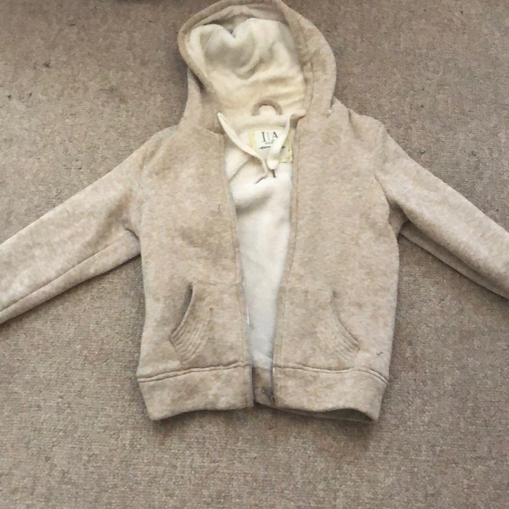 Tan fleece